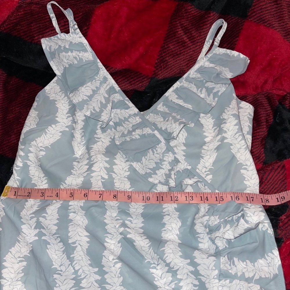 ❌❌❌ SOLD LPH❌❌❌ Lexbreezy Hawaii 🌺 Heeia Mini Wrap Dress NWT - Picture 6 of 9